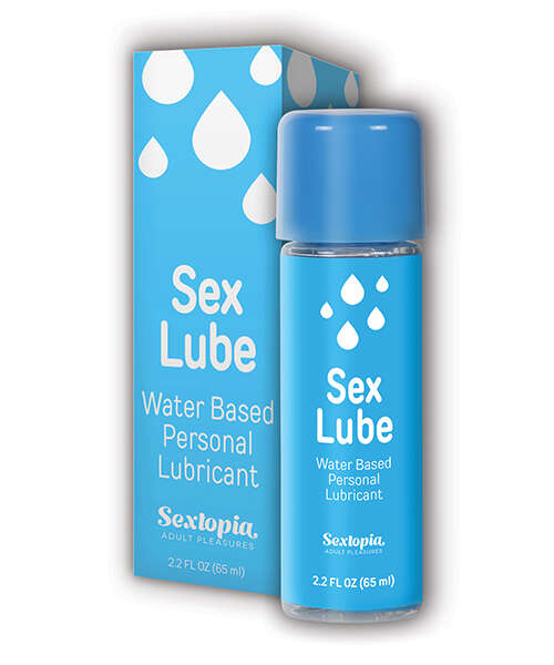Sextopia Sex Lube Water Based Personal Lubricant - 2.2 oz Bottle