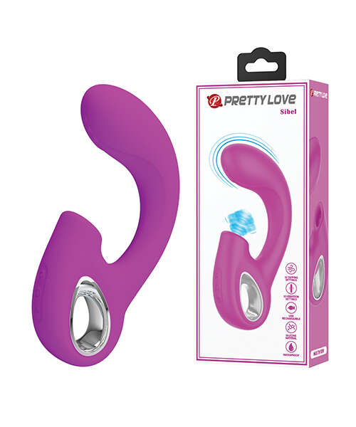 Pretty Love Sibel Tapping Rabbit G Vibrator - Fuchsia