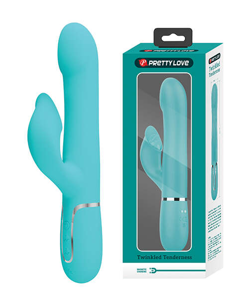 Pretty Love Twinkled Tenderness Falin Rolling Ball Rabbit - Aqua