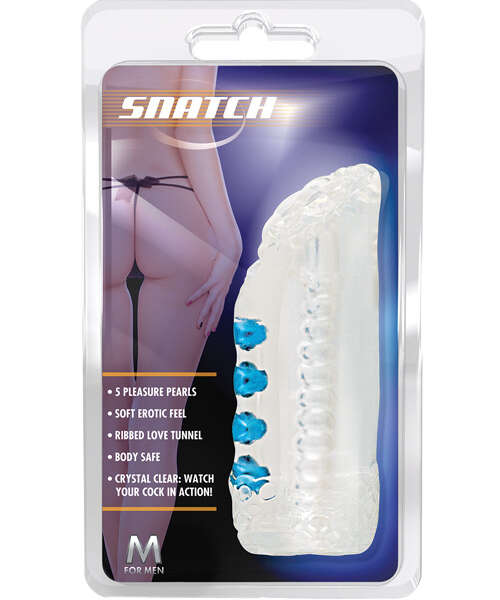 Blush M for Men Snatch Masturbator - Clear