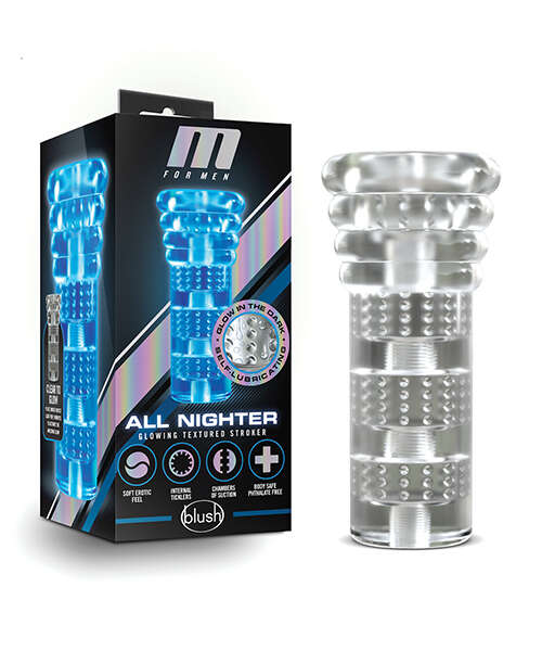 Blush M for Men Soft & Wet Magnifier Stroker - Clear