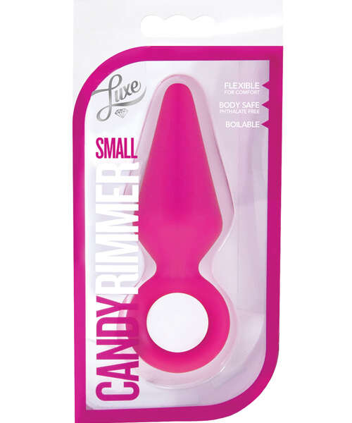 Blush Luxe Candy Rimmer Plug Small - Fuchsia