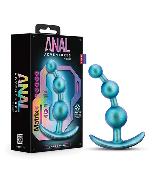 Blush Anal Adventures Matrix Gamma Plug - Teal