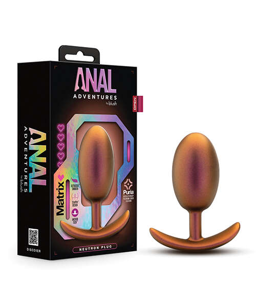 Blush Anal Adventures Matrix Neutron Plug - Copper