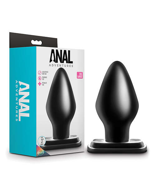 Blush Anal Adventures XXL Plug - Black