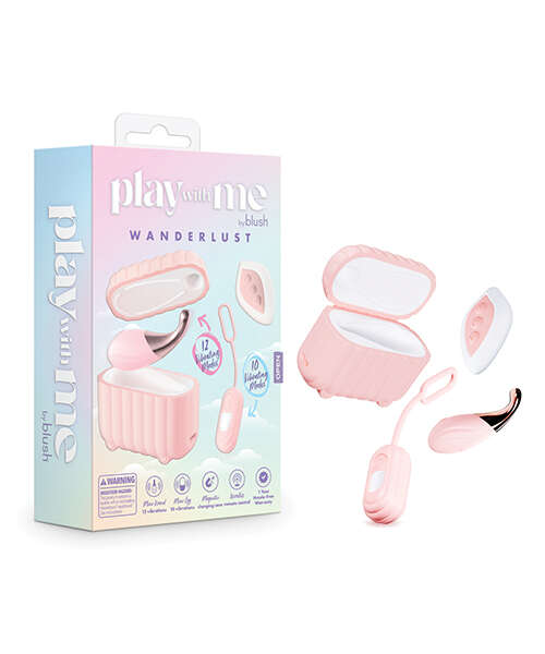 Blush Play With Me Wanderlust 4 Piece Vibrator Set - Pink