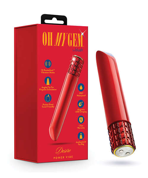 Blush Oh My Gem Desire Bullet - Ruby