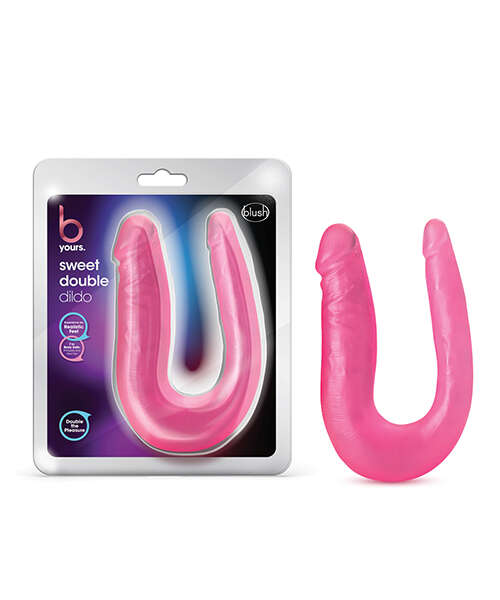 Blush B Yours Sweet Double Dildo - Pink
