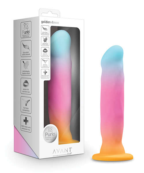 Blush Avant - Golden Dawn - Artisan Silicone Dildo
