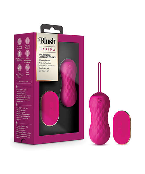 Blush Carina Remote Controlled Bullet - Velvet