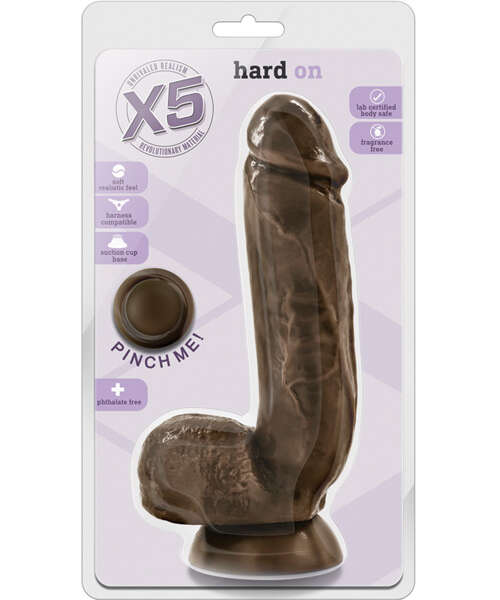 Blush X5 Hard On Dong - Brown