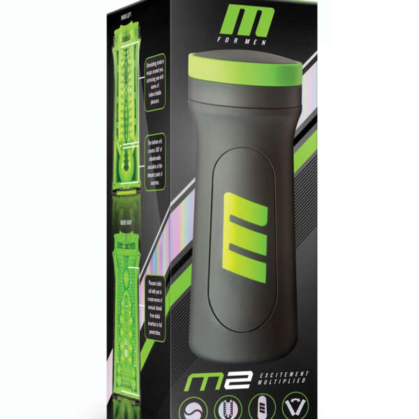 Blush M for Men M2 Superior Stroker - Black