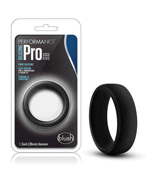 Blush Performance Silicone Go Pro Cock Ring - Black