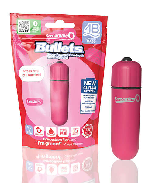Screaming O 4B Bullet - Strawberry