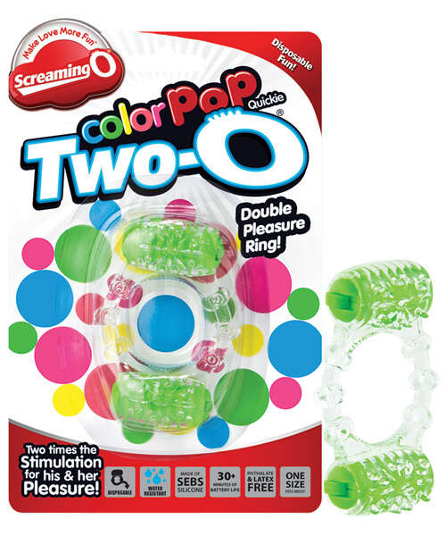 Screaming O Color Pop Quickie Two-O - Green