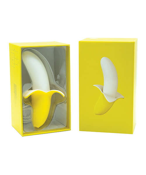 Mini Banana Vibrator - Yellow