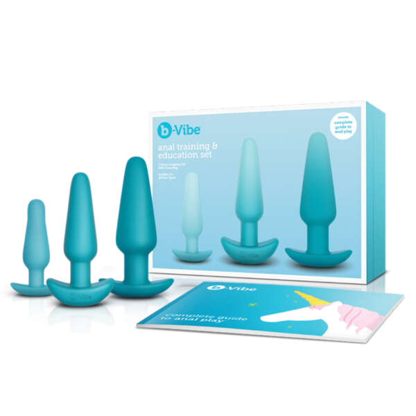 b-Vibe Anal Education Set - Teal