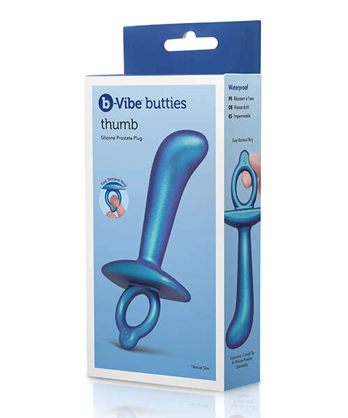 b-Vibe Thumb Silicone Prostate Plug