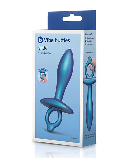 b-Vibe Slide Silicone Butt Plug