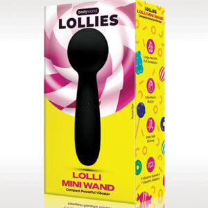 XGen Bodywand Lolli Mini Wand Vibrator - Black