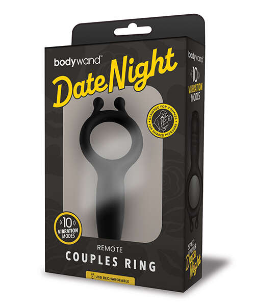 Xgen Bodywand Date Night Remote Couples Ring - Black