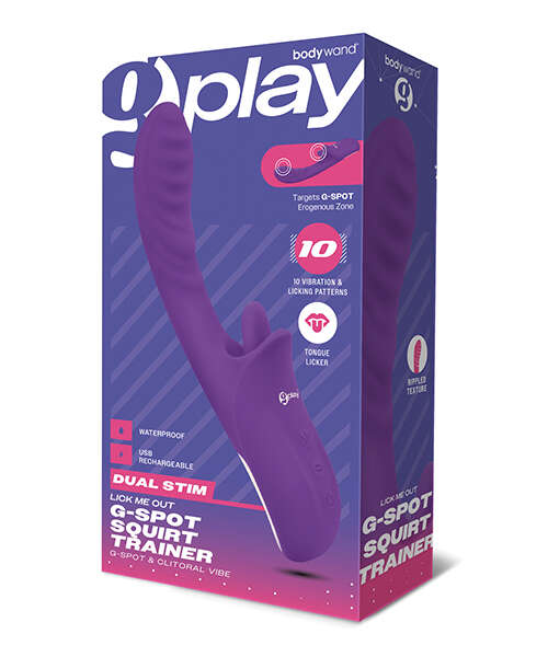 Bodywand G-Play Lick Me Out Squirt Trainer - Purple