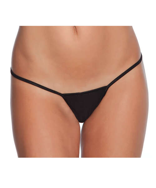 Low Rise Lycra G-String Black O/S