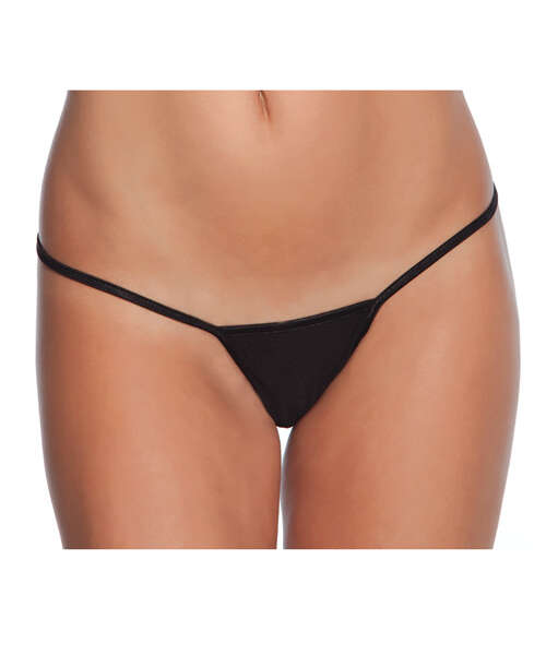 Low Rise Lycra G-String Black XL