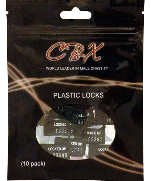 Plastic Cock Cage Lock - Pack of 10