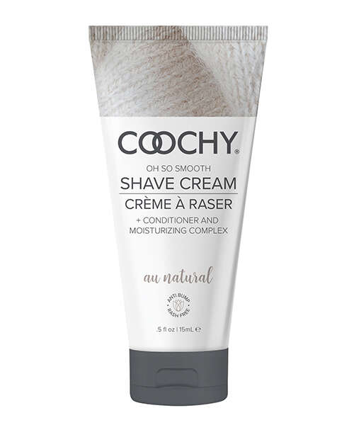COOCHY Shave Cream - .5 oz Au Natural