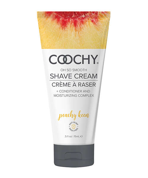 COOCHY Shave Cream - 0.5 oz Peachy Keen