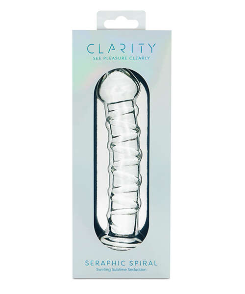 Clarity Glass Dildo - Seraphic Spiral
