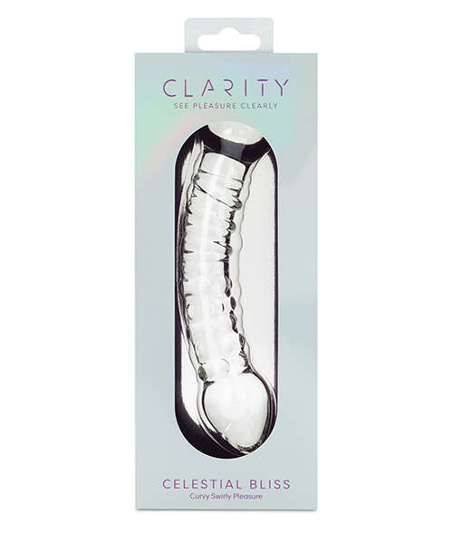 Clarity Glass Dildo - Celestial Bliss