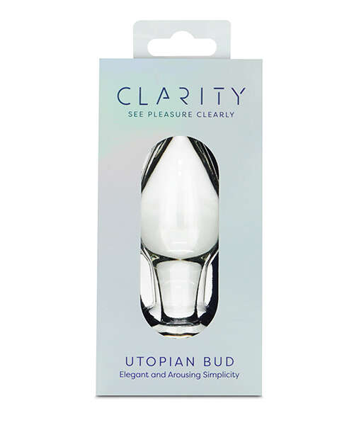 Clarity Glass Dildo - Utopian Bud