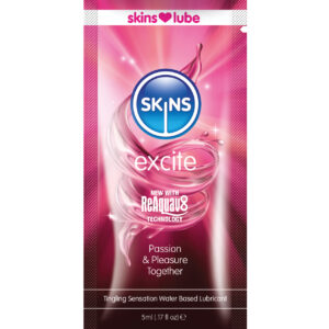 Skins Excite Water Based Lubricant - 5 ml Foil
