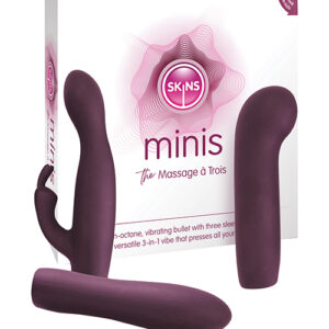 Skins Minis Massage A Trois - Magenta
