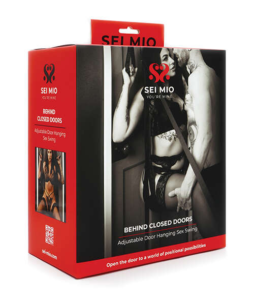 Sei Mio Behind Closed Doors Hanging Sex Swing - Black