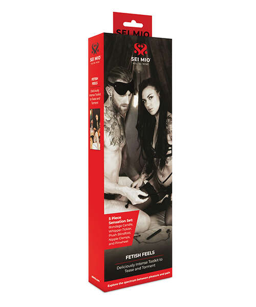 Sei Mio Fetish Feels Sensuous 5 pc Sensation Kinky Kit