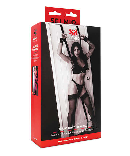 Sei Mio Cross the Threshold Door Bondage Cross System