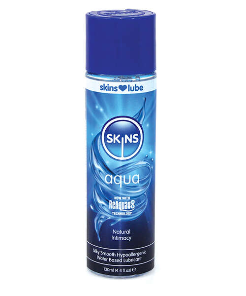 Skins Aqua Water Based Lubricant - 4.4 oz