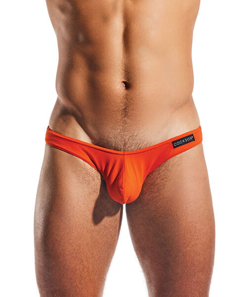 Cocksox Enhancing Pouch Brief - Sunset Orange XL