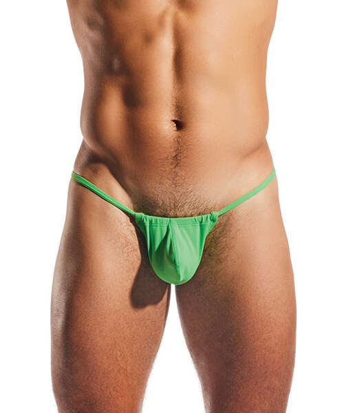 Cocksox Enhancing Pouch Slingshot - Palm Leaf Green MD
