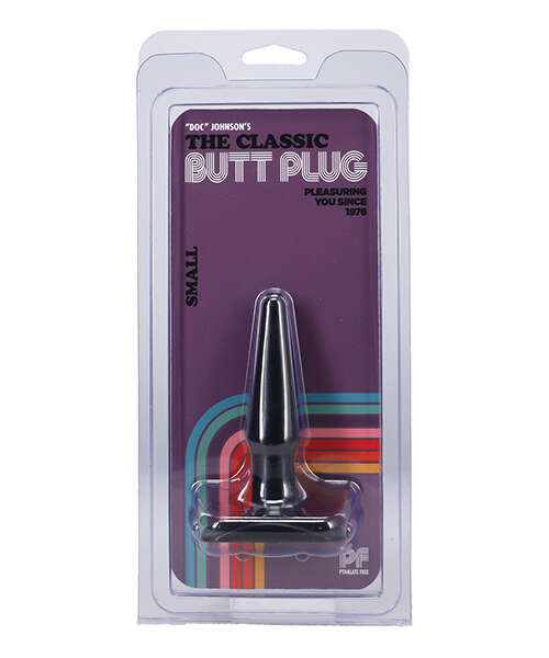 Classic Butt Plug - Small Black