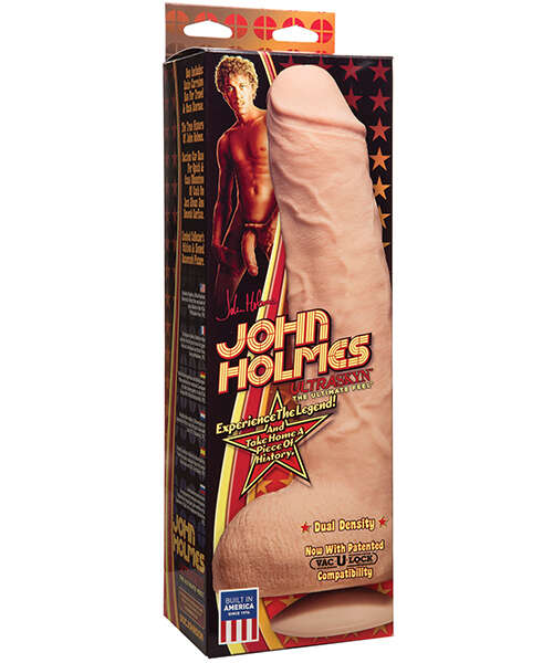 John Holmes Ultraskyn Realistic w/Removable Vac-U-Lock Suction Cup