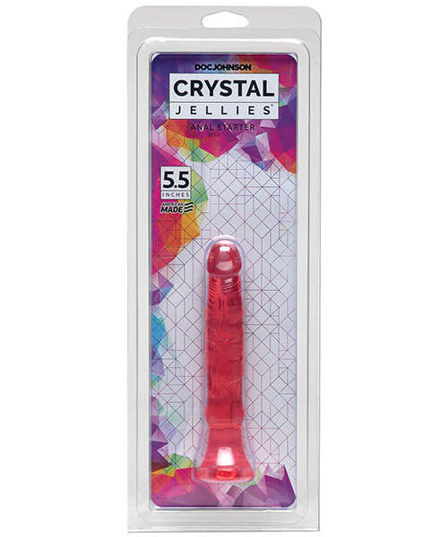 Crystal Jellies 5.5" Anal Starter - Pink