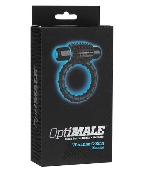 OptiMale Vibrating C Ring - Black