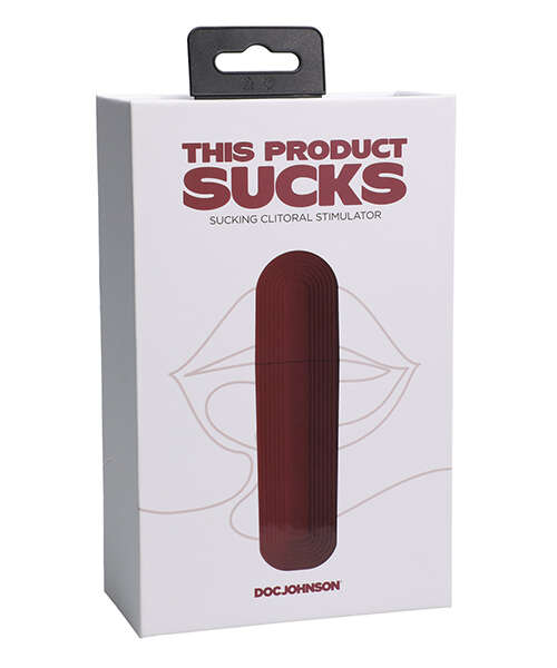 This Product Sucks Lipstick Suction Toy - Red