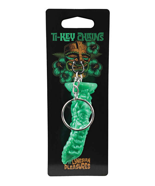 Polynesian Pleasures TI-Key Chains - Mla Mona Earth Idol - Jade
