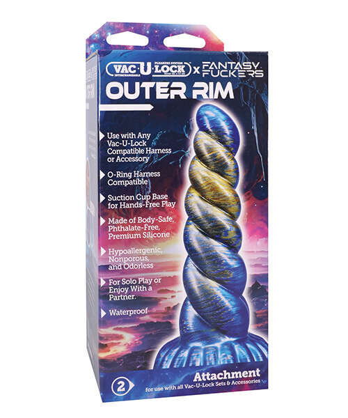 Vac-U-Lock x Fantasy Fuckers Outer Rim - Blue/Gold