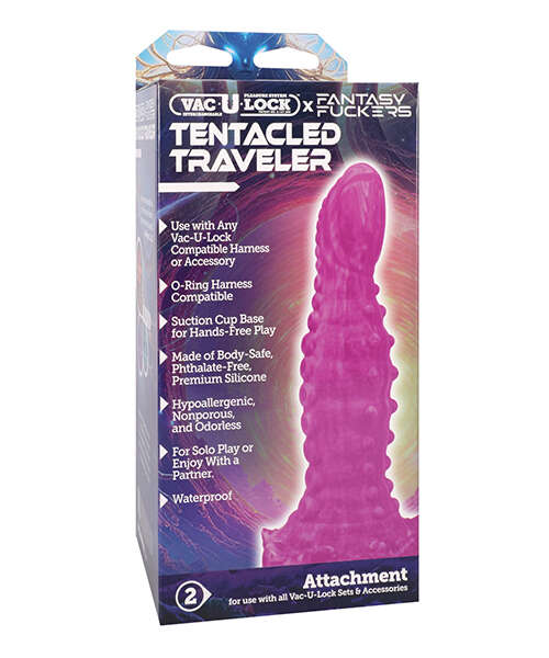 Vac-U-Lock x Fantasy Fuckers Tentacled Traveler - Pink
